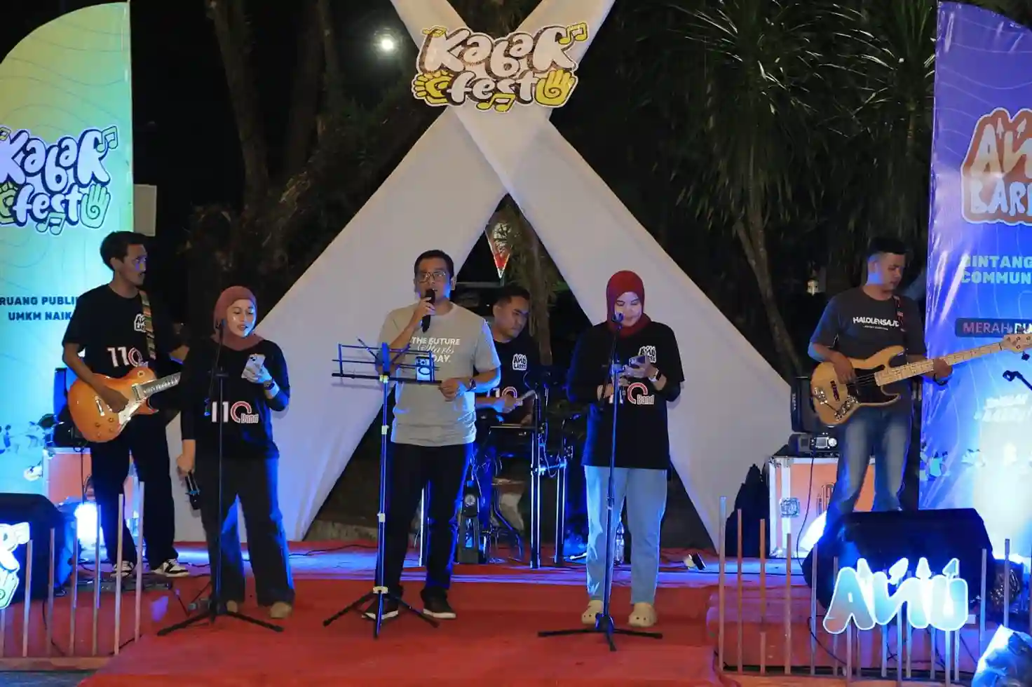 Alun-Alun Barru Kini Lebih Terang, Nyaman, dan Ramah Pengunjung