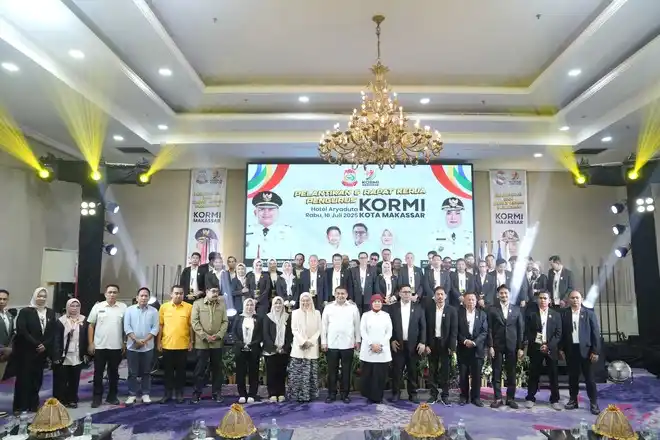 Hadiri Pelantikan KORMI, Ketua KONI Makassar Dorong Ekosistem Olahraga Inklusif dan Berkelanjutan