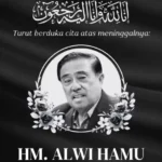 Jenazah Almarhum HM Alwi Hamu Dalam Perjalanan Menuju Makassar