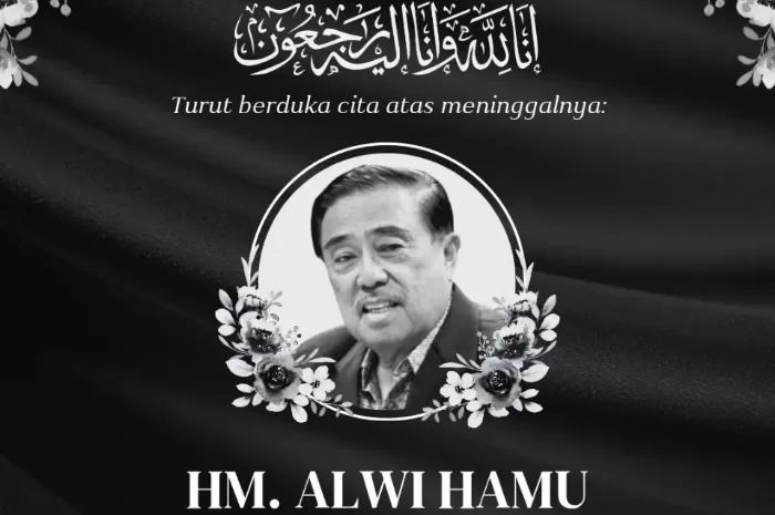 Jenazah Almarhum HM Alwi Hamu Dalam Perjalanan Menuju Makassar