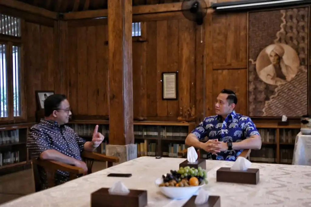 Anies Baswedan dan AHY Bertemu Nimatullah Dua Tipe Pemikir dalam Satu Ruang Dialog